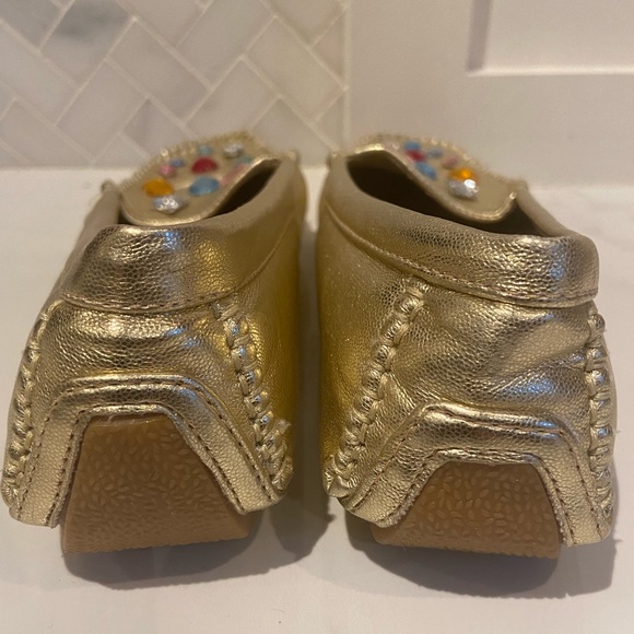 NWOT - Comfy Gold Loafers - Picture 6 of 8